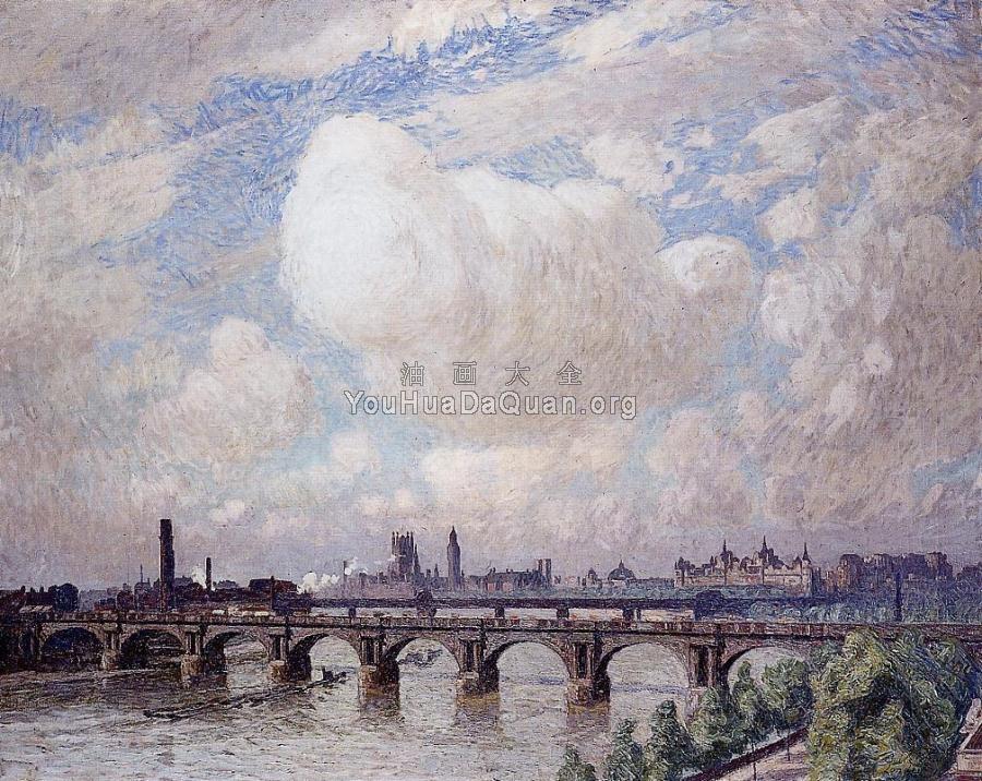 Waterloo Bridge in the Sun - 埃米尔·克劳斯
